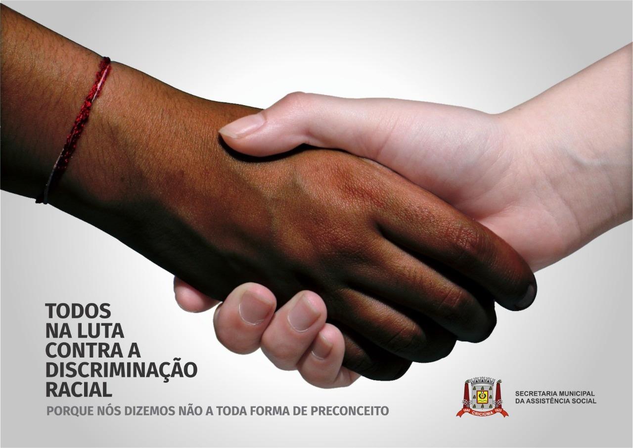 Copirc reforça campanha ‘Todos na luta contra a discriminação racial’ em Criciúma