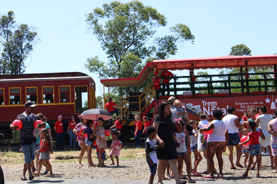 Cras Tereza Cristina e Vila Miguel são contemplados com ação da Ferrovia Tereza Cristina